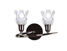 Amel Black Chrome Wall Lights Mantra Armed Wall Lights Amel Black Chrome Wall Lights Mantra Armed Wall Lights